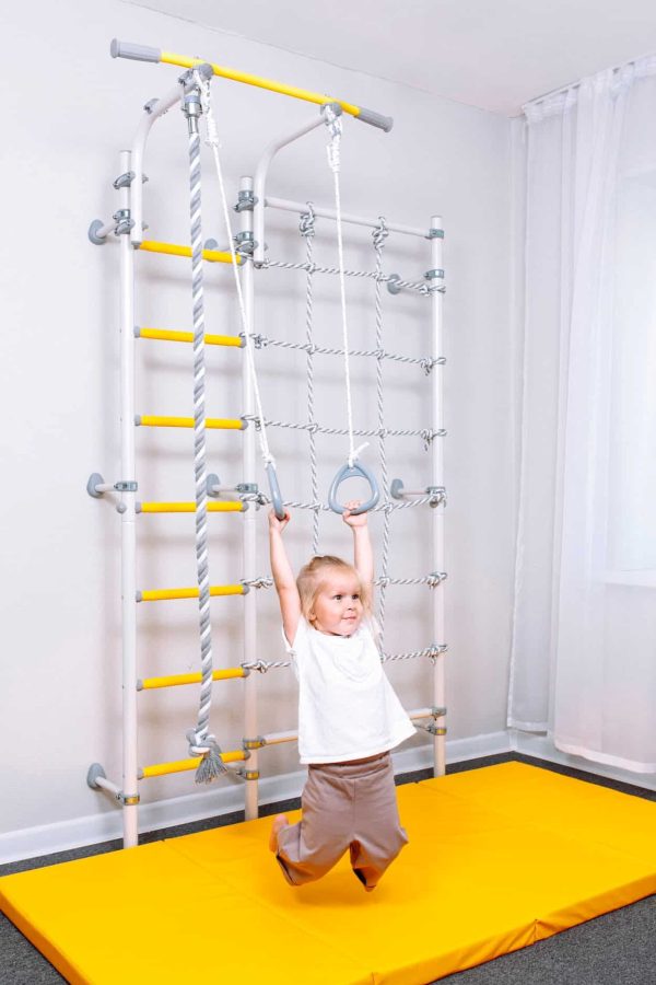 Espalier de gymnastique avec filet d’escalade Comet Next 3 – Image 3