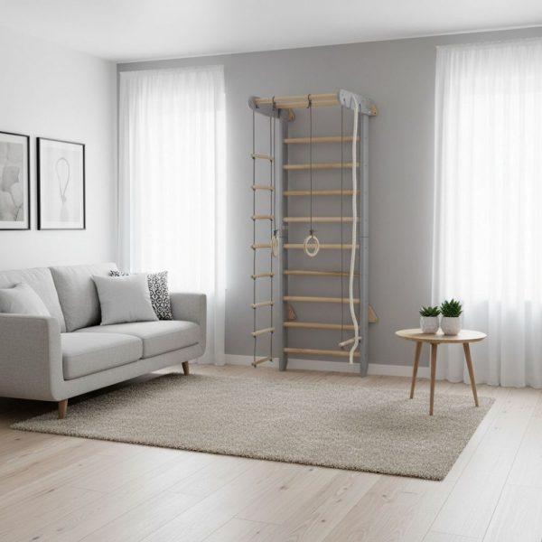 Espalier de gymnastique avec barre de traction Numi – Image 3