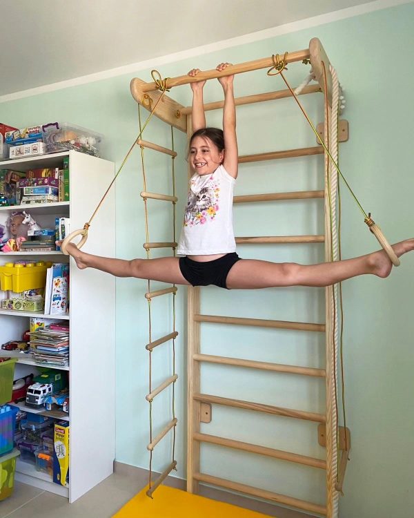 Espalier de gymnastique avec barre de traction Numi – Image 18