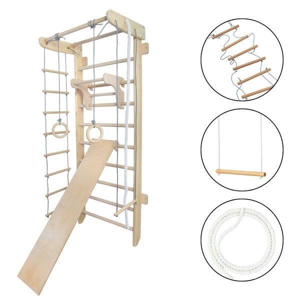 Espalier de gymnastique avec barre de traction Numi Plus – Image 1