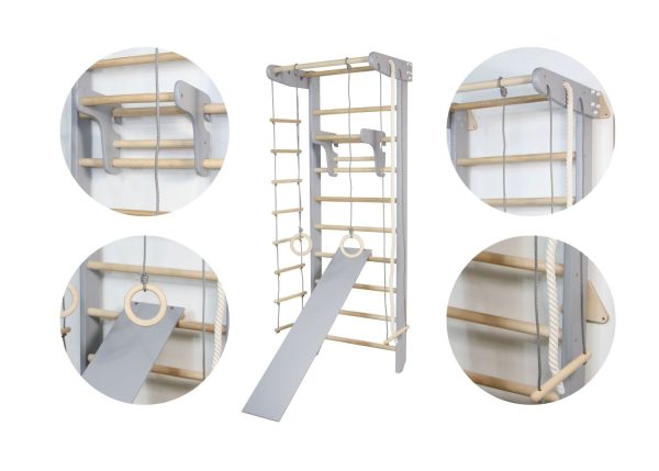 Espalier de gymnastique avec barre de traction Numi Plus – Image 9