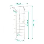 Espalier de gymnastique avec barre de traction Sport Child – Image 15