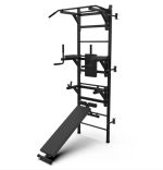 Espalier de gymnastique avec barre de traction et banc X-sport Max
