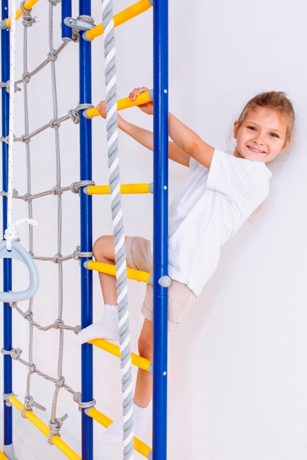 Espalier de gymnastique avec filet d’escalade Mercury 3 – Image 5