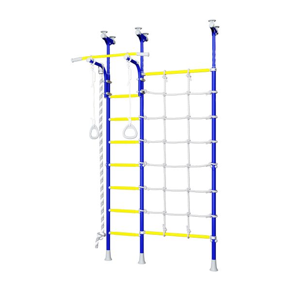 Espalier de gymnastique avec filet d’escalade Mercury 3 – Image 1