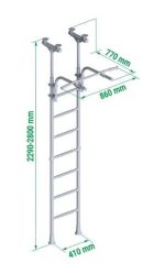 Espalier de gymnastique montées en pression Teenager – Image 15