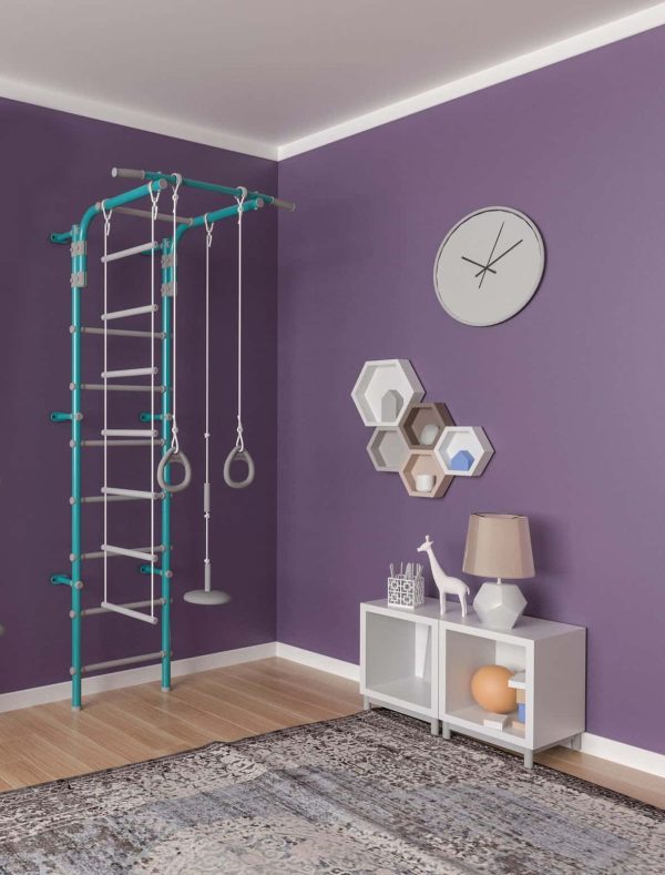 Espalier de gymnastique avec barre de traction Gamma Pastel 2 – Image 2