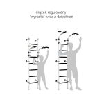 Espalier de gymnastique montées en mur Teenager – Image 14