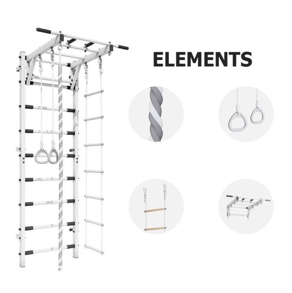Espalier de gymnastique avec barre de traction Trick – Image 17