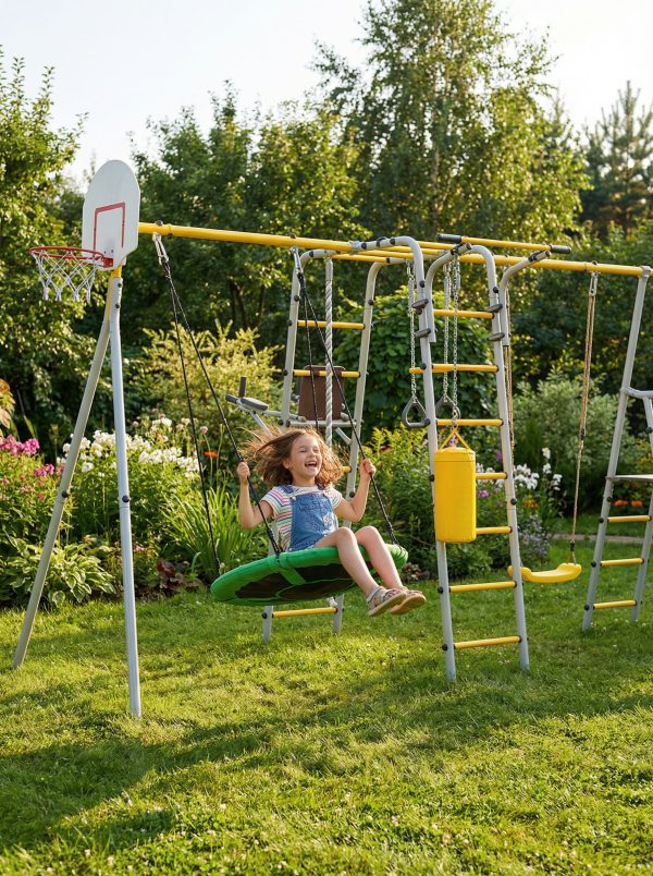 Aire de jeux de jardin Fitness Plus – Image 2