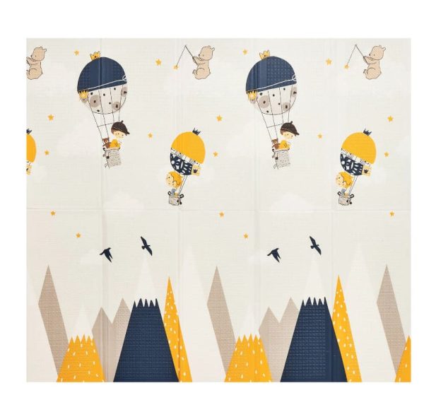 Tapis pliant en mousse de 10 mm "Vol en ballon" 200 x 180 cm – Image 12