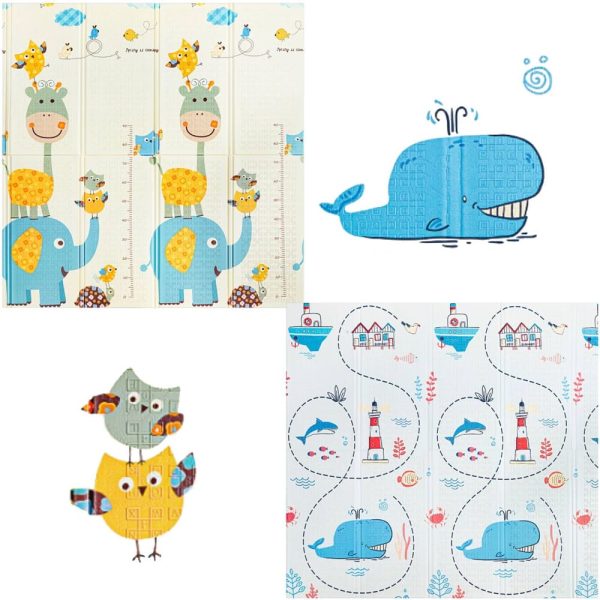 Tapis pliant en mousse de 10 mm "Vol en ballon" 200 x 180 cm – Image 7