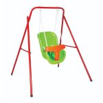 Balançoire de jardin pour enfants avec structure