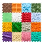 Tapis Sensoriel Joyful Earth 16 pcs. 25x25cm