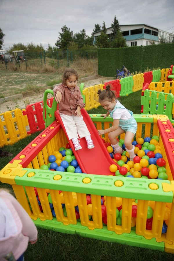 toboggan de jardin en plastique King – Image 9