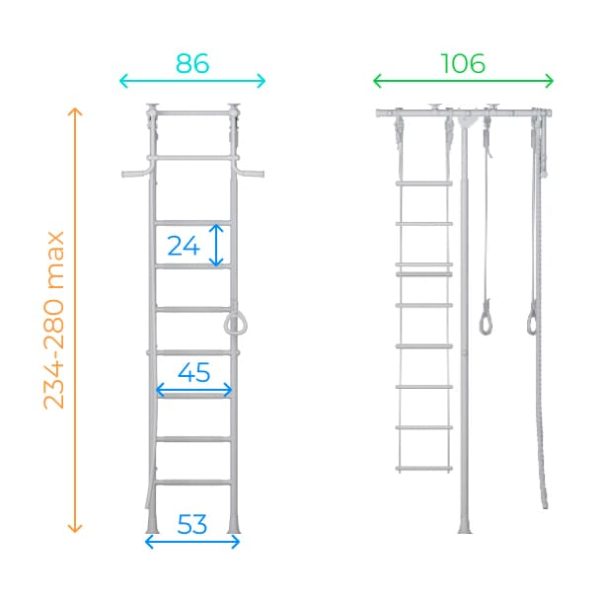 Espalier de gymnastique Comet 1 – Image 10