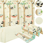 Tapis pliant en mousse de 10 mm "Vol en ballon" 200 x 180 cm – Image 9