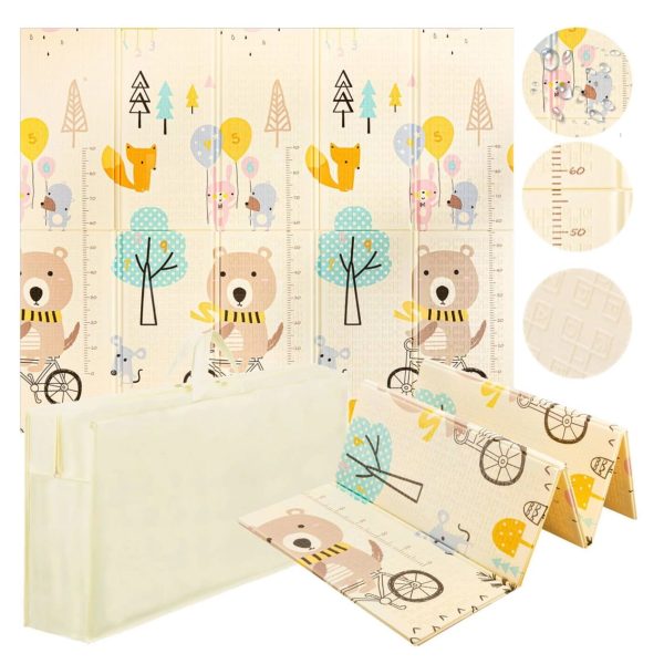 Tapis pliant en mousse de 10 mm "Vol en ballon" 200 x 180 cm – Image 11