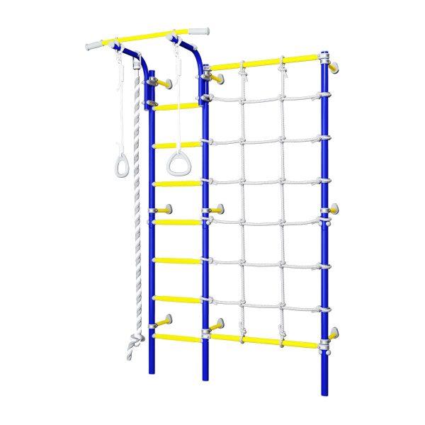 Espalier de gymnastique avec filet d’escalade Comet Next 3 – Image 1