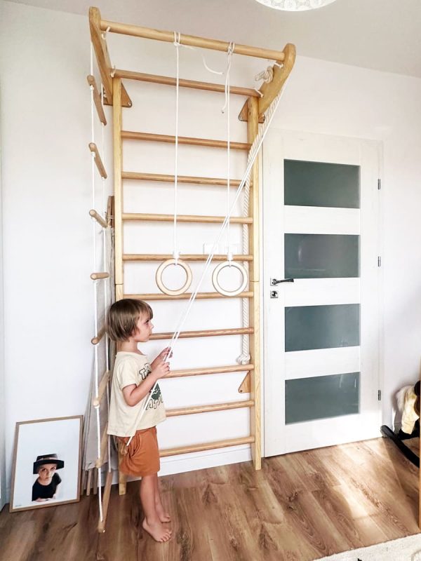 Espalier de gymnastique avec barre de traction Numi – Image 14