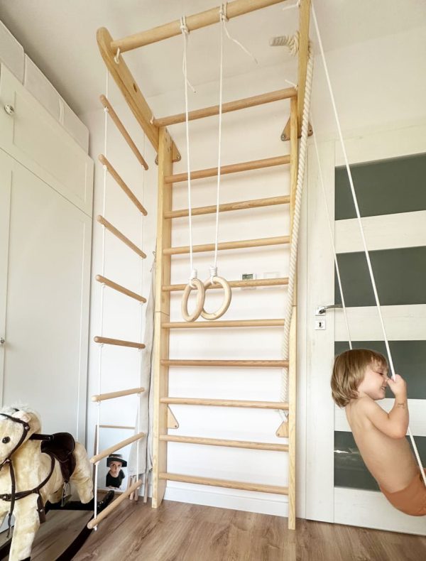 Espalier de gymnastique avec barre de traction Numi – Image 12