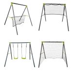 Aire de jeux de jardin Deluxe Multisport 5w1