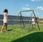 Aire de jeux de jardin Deluxe Multisport 5w1 – Image 12