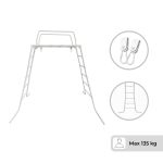 Aire de jeux de jardin Monkey Bars Deluxe – Image 22