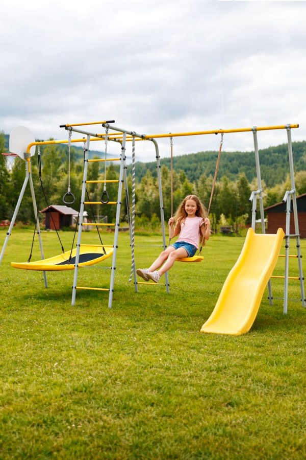 Aire de jeux de jardin Forest Valley Slide – Image 2