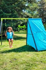 Aire de jeux de jardin avec tente Deluxe – Image 4