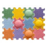 Mini puzzles sensoriels 12 pièces 15x15cm