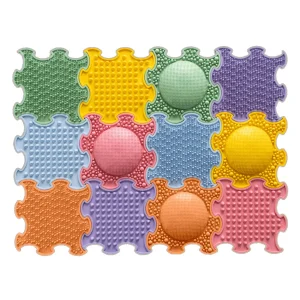 Mini puzzles sensoriels 12 pièces 15x15cm