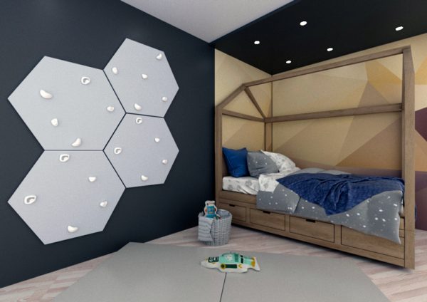 mur d’escalade module hexagonal – Image 8