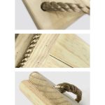 Siège de balançoire en bois – Image 7