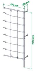 Espalier de gymnastique avec filet d’escalade Comet Next 3 – Image 6