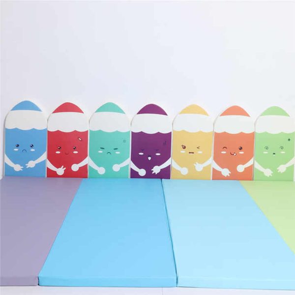 Panneaux muraux rembourrés crayons – Image 8