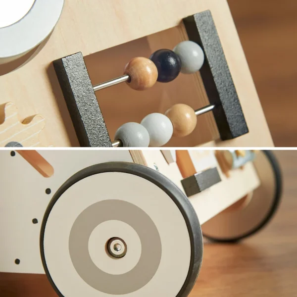 Chariot de marche Montessori avec Busy Board intégré – Image 2
