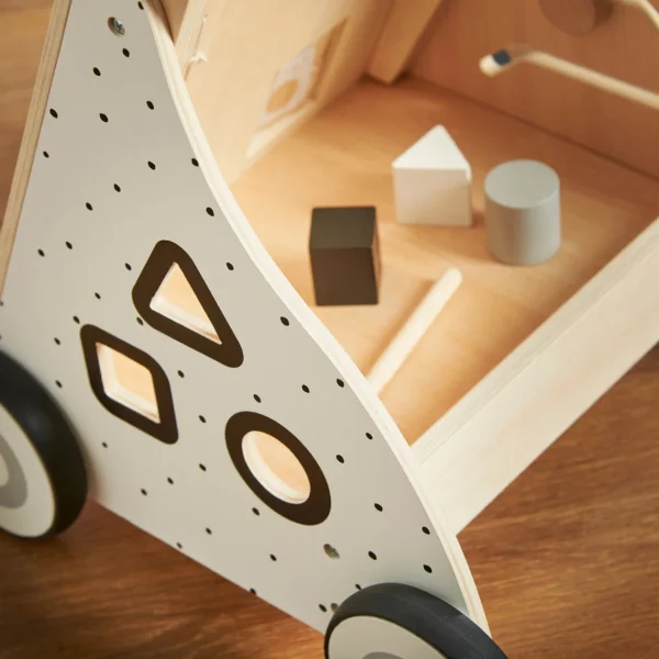 Chariot de marche Montessori avec Busy Board intégré – Image 4