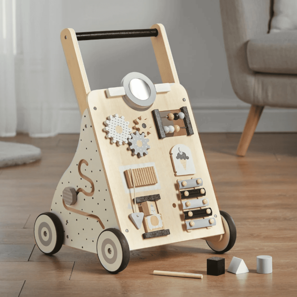 Chariot de marche Montessori avec Busy Board intégré – Image 6