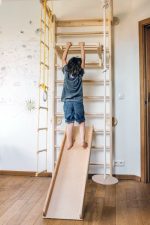 Espalier de gymnastique avec barre de traction Wood Mood – Image 2