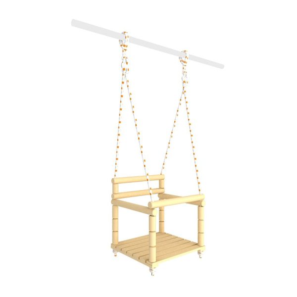wooden_kids_swing.jpg balançoire pour enfants – Image 1