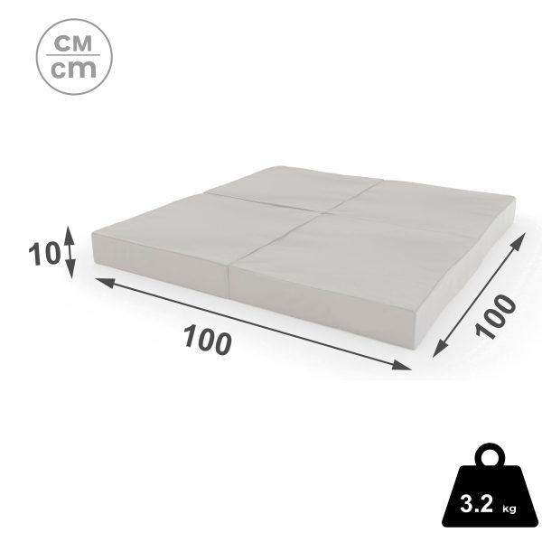 Matelas de gymnastique Kometa 100x100x10, quatre pièces – Image 12