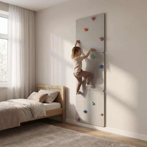 mur d’escalade gris pour la maison – Image 5