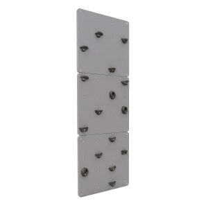 mur d’escalade gris pour la maison