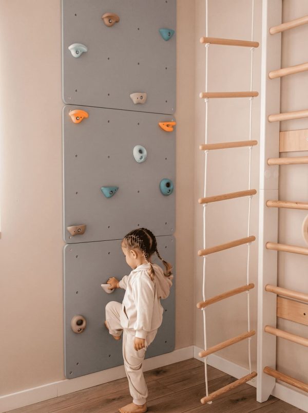 mur d’escalade gris pour la maison – Image 8