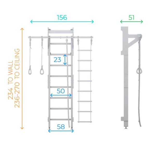 Espalier de gymnastique Eco 2 – Image 3